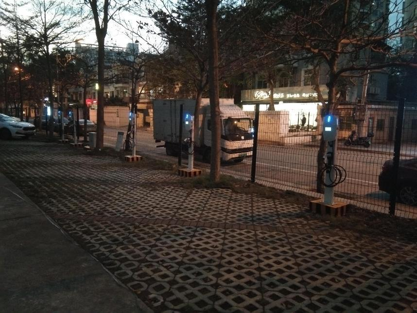 海口园丁大厦新能源交流桩
